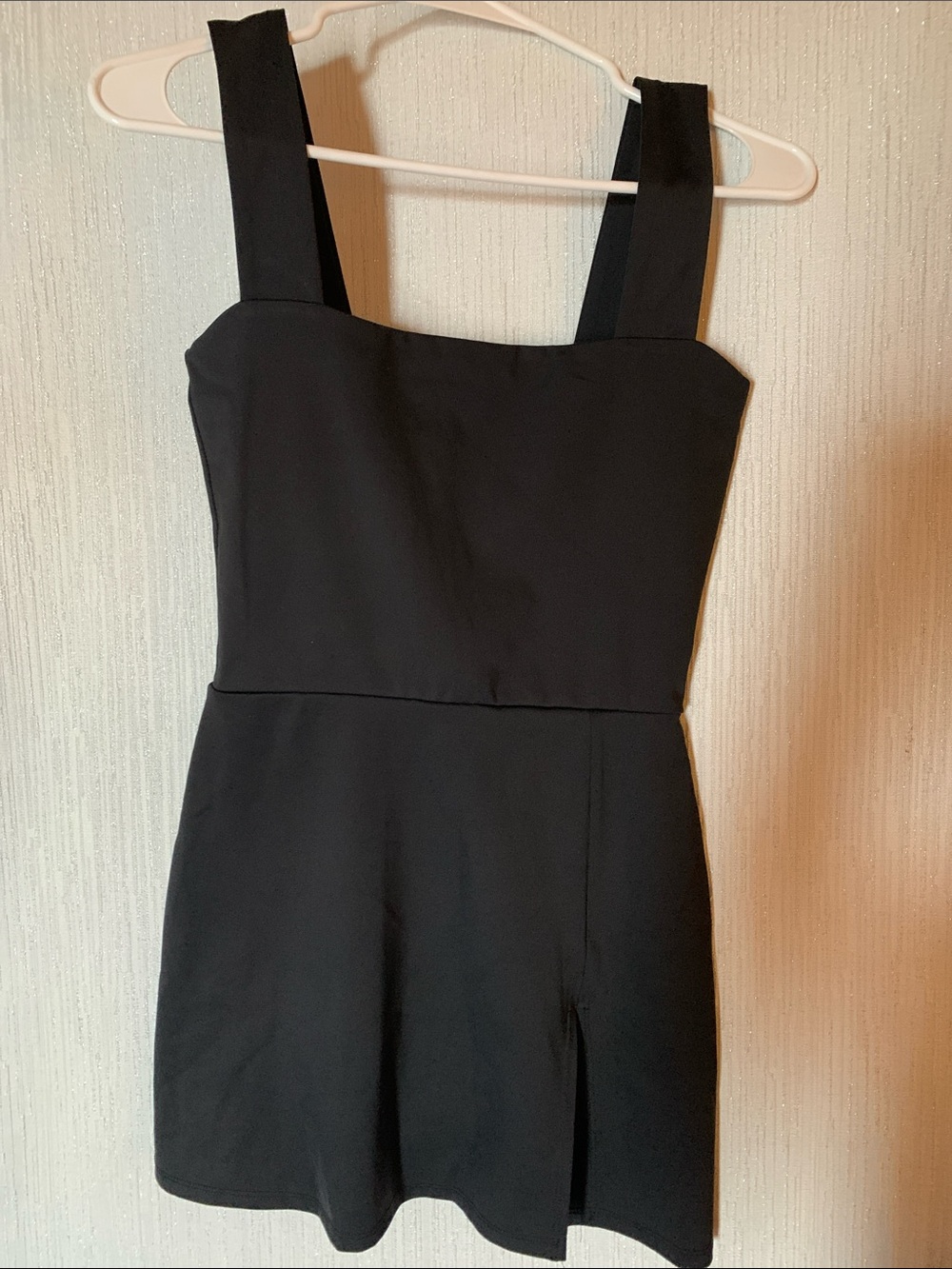 Reformation Black EcoMove Dress Size S
NWOT